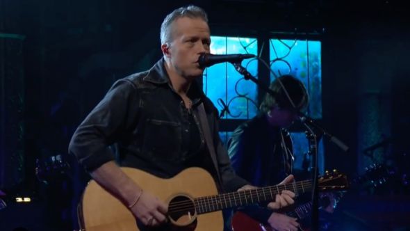 Jason Isbell and the 400 Unit perform Cover Me Up on Late Show with Stephen Colbert